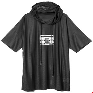 Mesh Hoodie BoomBox#1