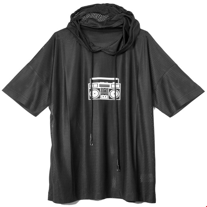 Mesh Hoodie BoomBox#1