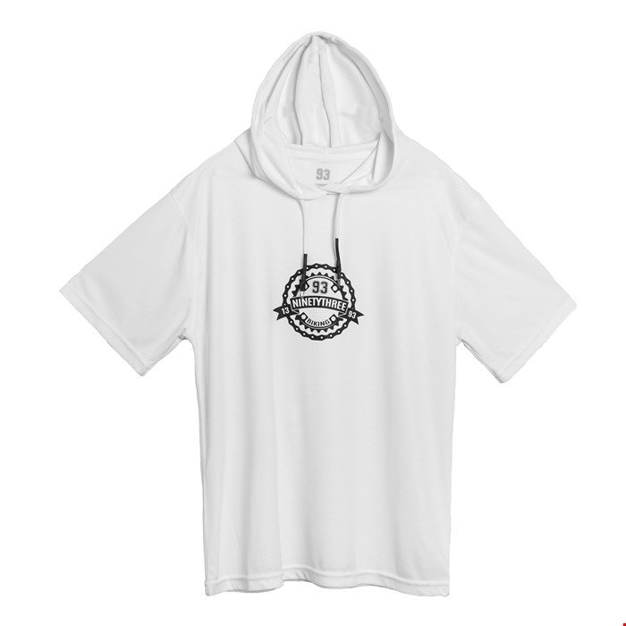 Feather Hoodie ShortSleeve Biking#1