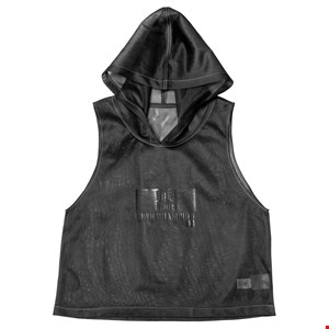 Mesh Sleeveless Hoodie Champion#1