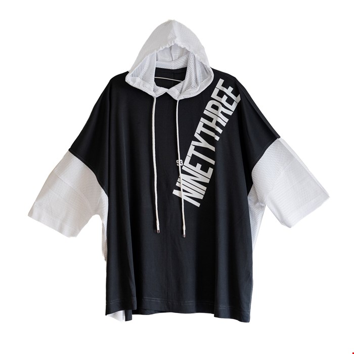 Feather Hoodie Align Alphabet#1